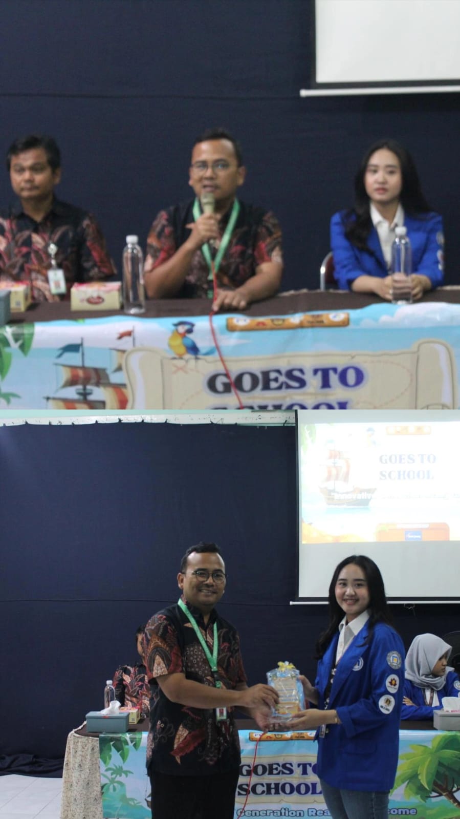 28. Sambutan Kepala Sekolah dan Penyerahan Plakat